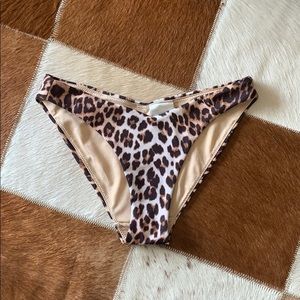 Never worn leopard bottoms!